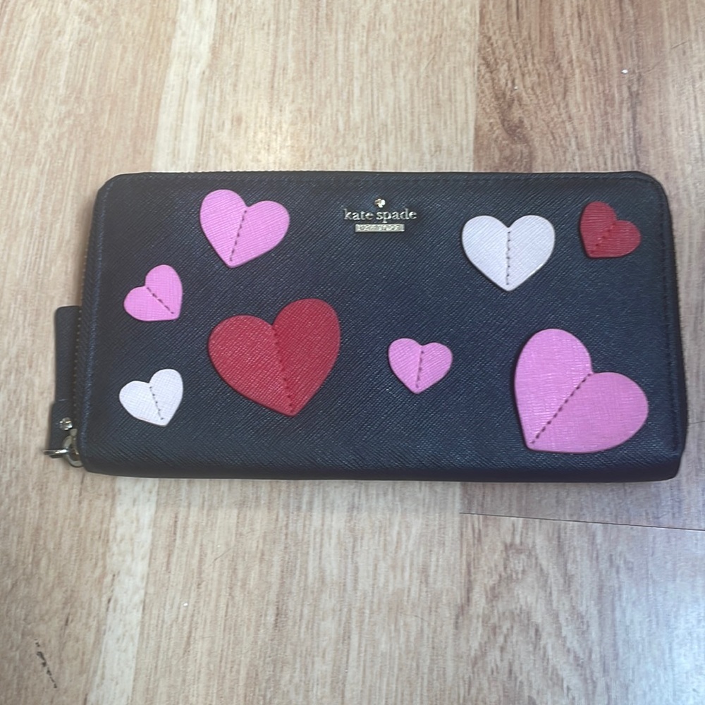 Kate Spade Heart Wallet Purse